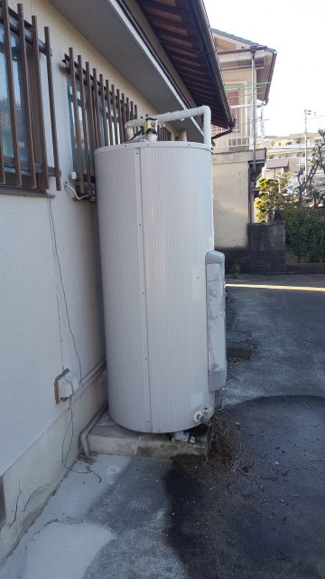 電機温水器取替