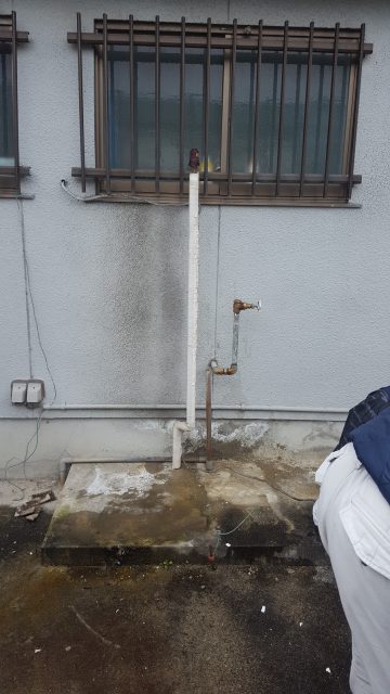 電機温水器取替