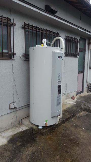 電機温水器取替