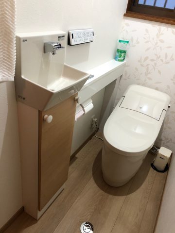 姫路市　トイレリフォーム工事