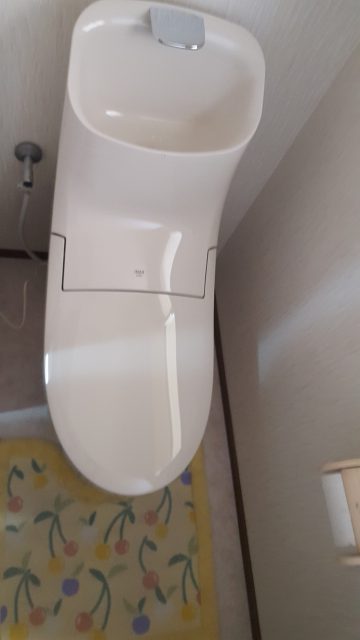 赤穂市　トイレの床鳴り解消！