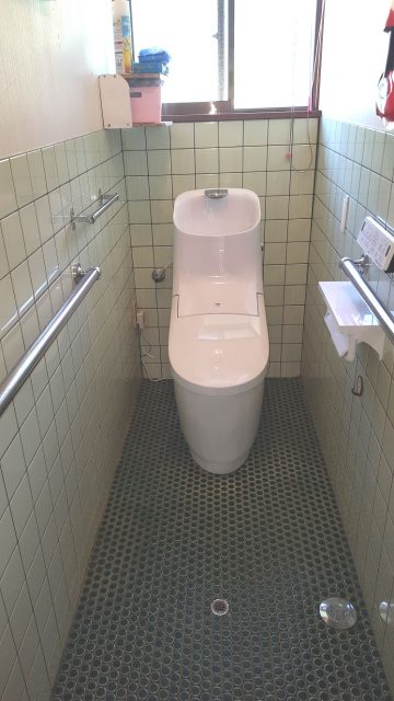 トイレ取替工事