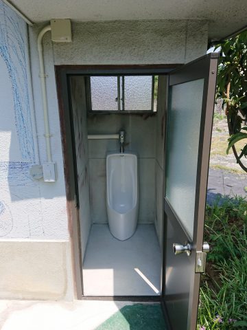 姫路市　外部トイレ設置工事