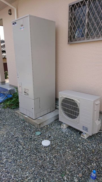 揖保郡太子町　エコキュート取替工事