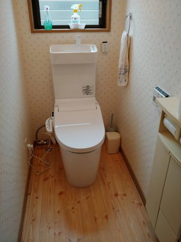 赤穂郡上郡町　トイレ取替工事