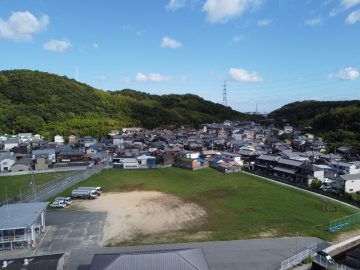 姫路市木場　上空