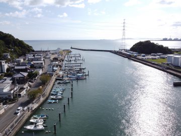 姫路市木場　上空