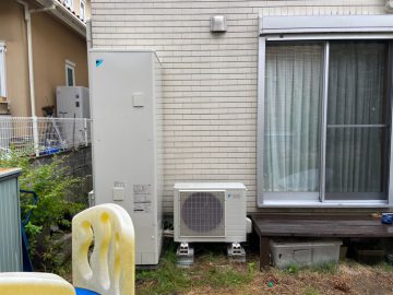 姫路市　電気温水器からエコキュートへ取替