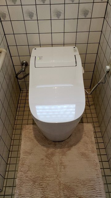 相生市　1階・2階のトイレを取替