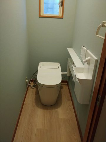相生市　トイレの雰囲気を変えて！