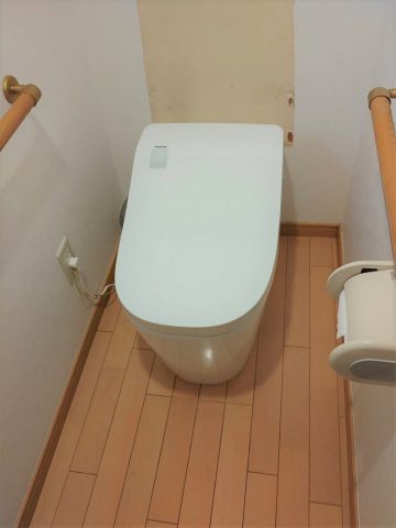 赤穂市　全自動トイレで快適に！