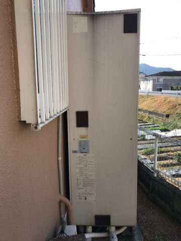 日立2002年製電気温水器エラー01