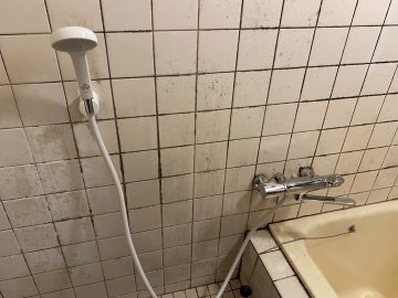 姫路市　浴室水栓取替工事