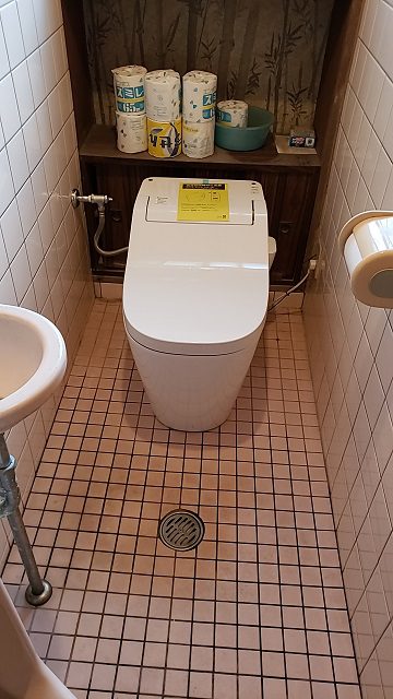 赤穂市　トイレの取替