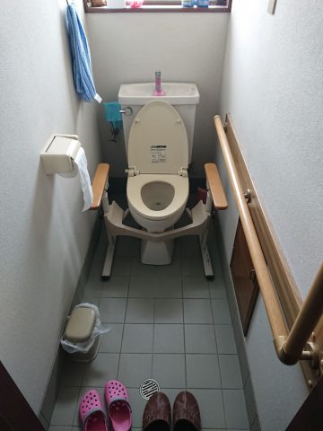 姫路市でトイレリフォーム施工前