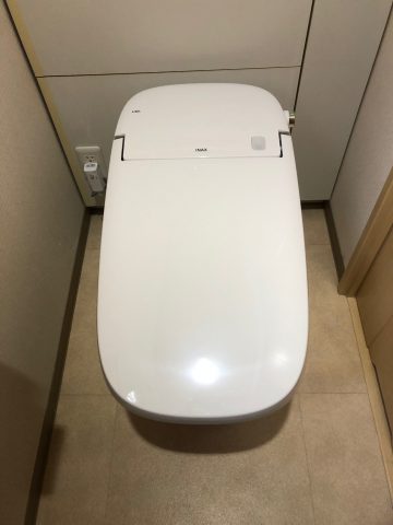 LIXILサティスGへトイレリフォーム完工後