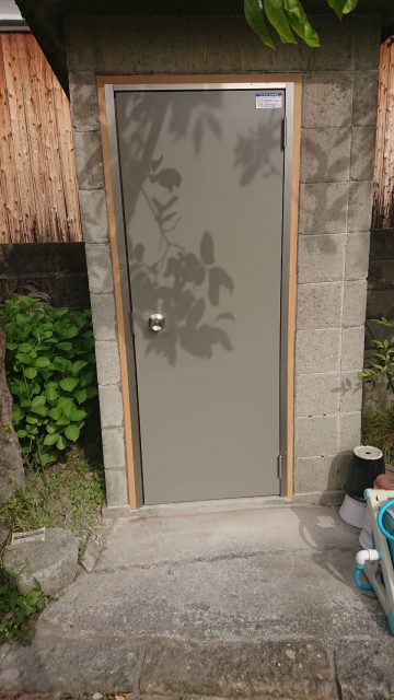 木製ドアの取替　姫路