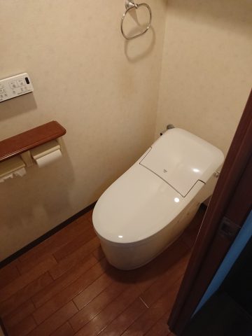 姫路市　マンションでの便器の取替え