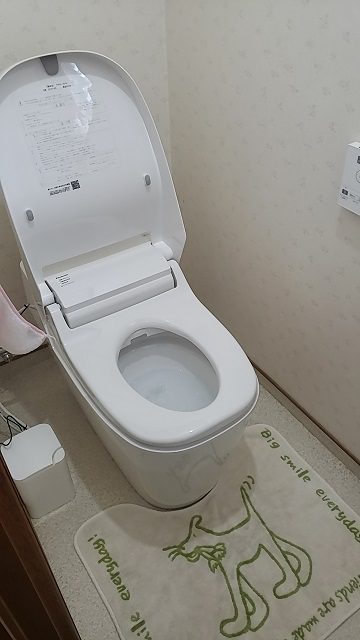 トイレを新しく！施工後