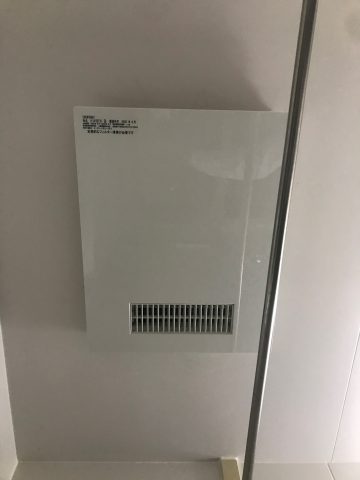 高砂市　浴室換気暖房乾燥機 の取替え