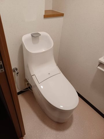 姫路市　マンション床上排水トイレリフォーム