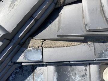 屋根瓦の補修！施工