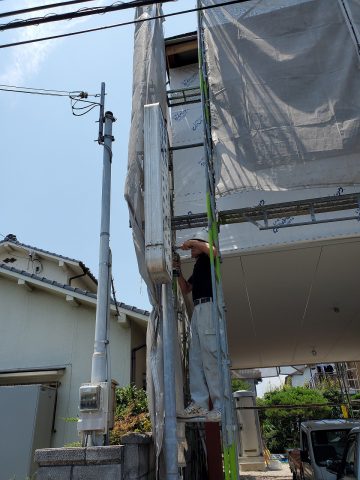 看板撤去