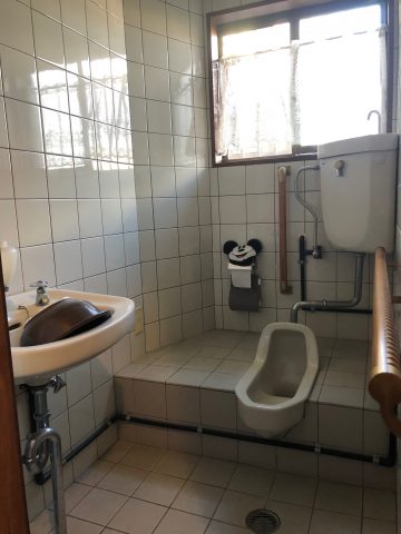 タイルのトイレのリフォーム