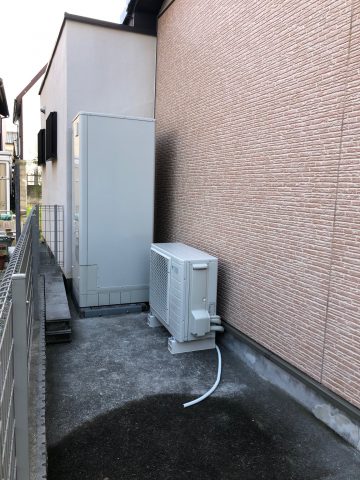 姫路市　電気温水器からエコキュートへ取替