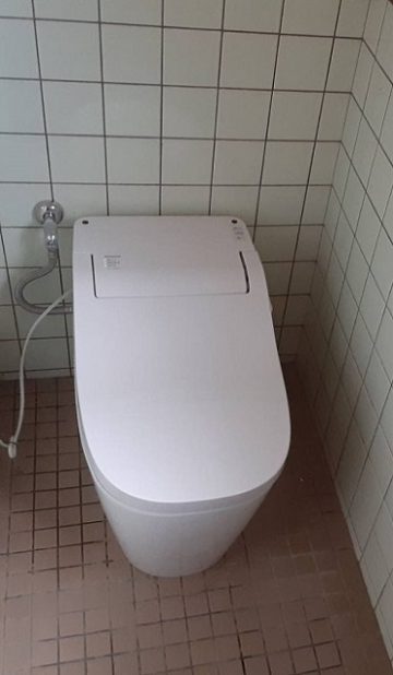 トイレ取替工事　施工後