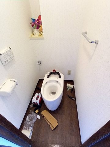 姫路市　ﾄｲﾚ入替工事（ﾏﾝｼｮﾝ）