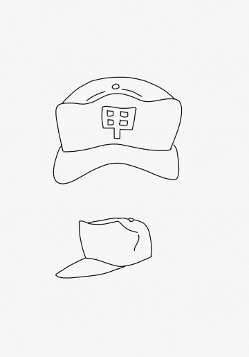帽子の形