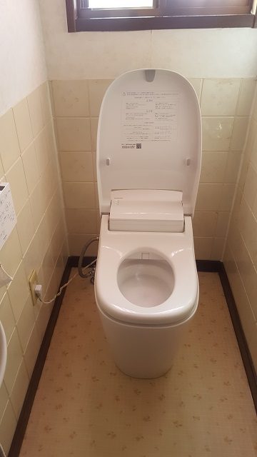 トイレの取替　施工後