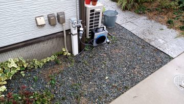 姫路市　散水栓から立水栓へ！