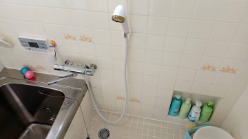 姫路市　浴室水栓の交換