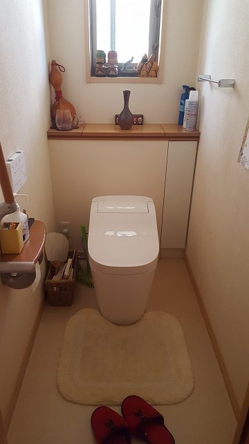 赤穂市　お掃除しやすいトイレ！