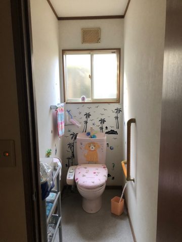 ﾄｲﾚ模様替え