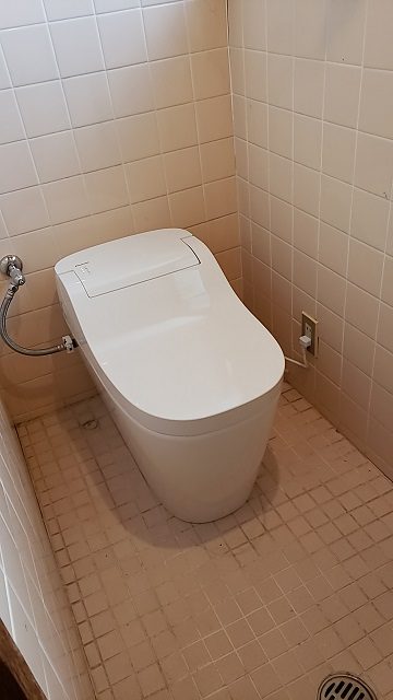 トイレ取替工事　施工後