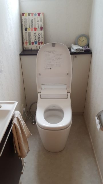 トイレ取替　施工後