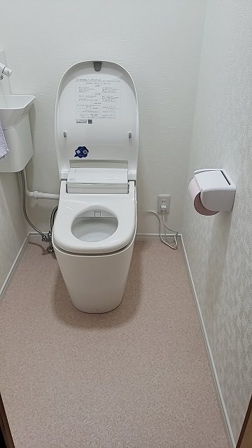 トイレのリフォーム　施工後