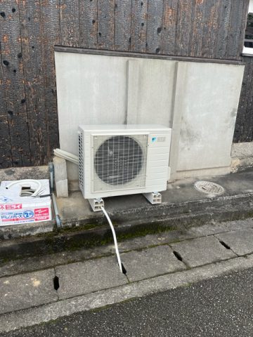 姫路市　エコキュート設置工事