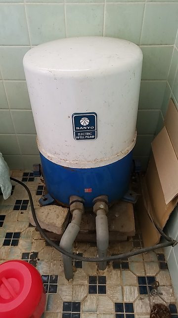 井戸ポンプ取替え　施工前