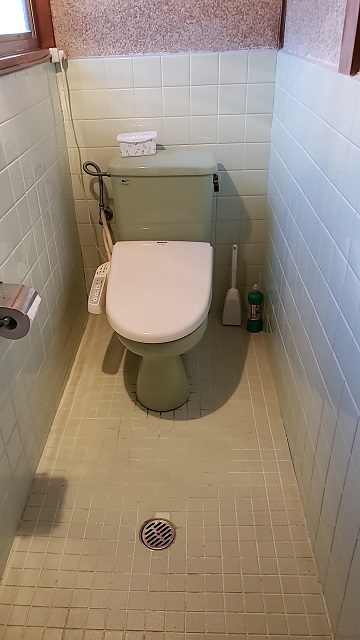 トイレの改修　施工前