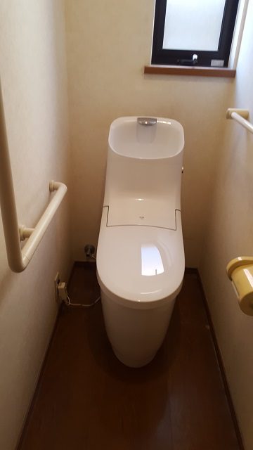 トイレの取替　施工後