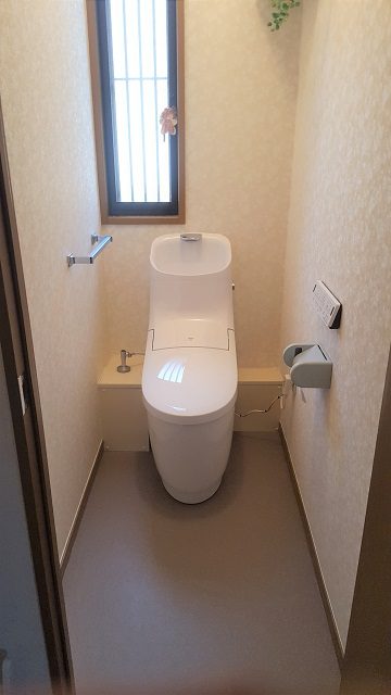 トイレの取替　施工後