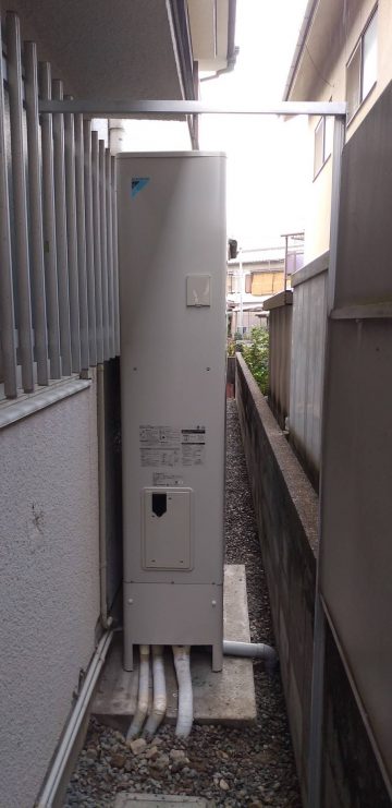 姫路市　薄型エコキュート交換工事