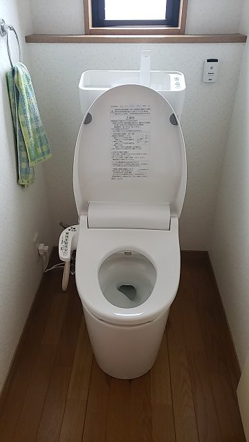 トイレのリフォーム　施工後