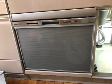 姫路市　ワイドタイプの食洗機を交換