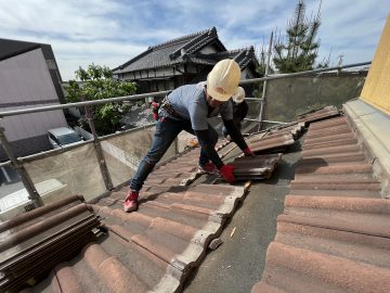 屋根葺き替え