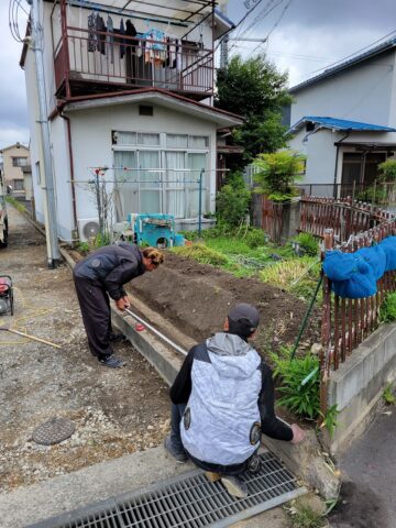 姫路市　ブロック塀積み直し